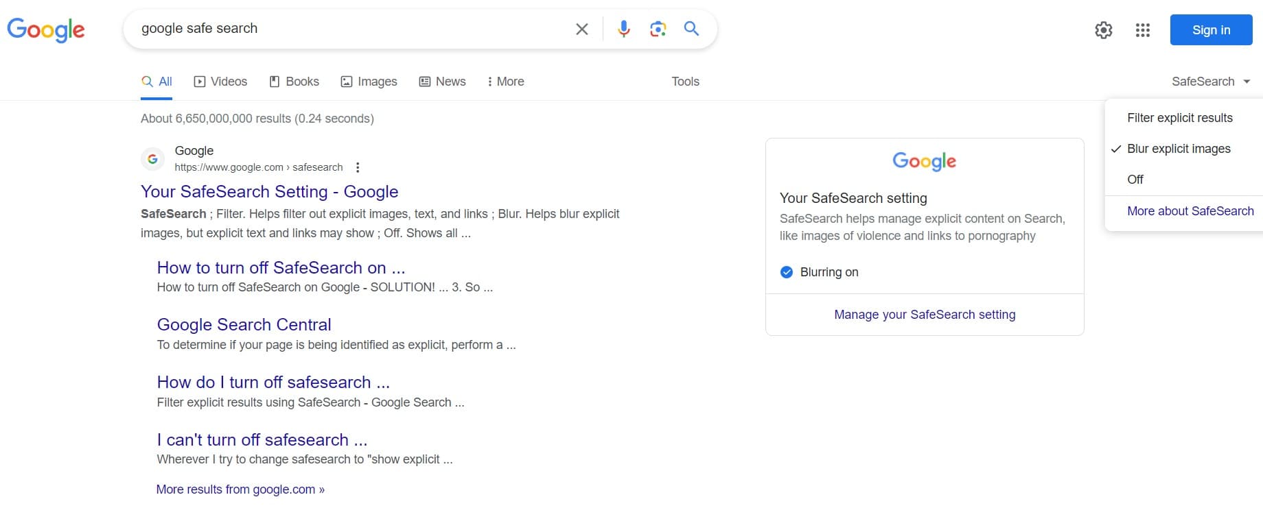 SafeSearch: A Stumbling Block to Website SEO?