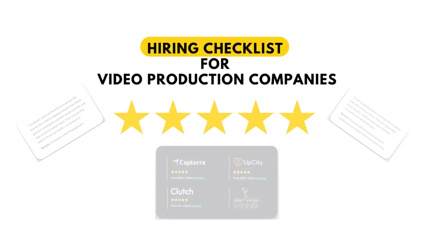 How to Check Client Testimonials & Reviews for Video Production Companies? – Hiring Checklist