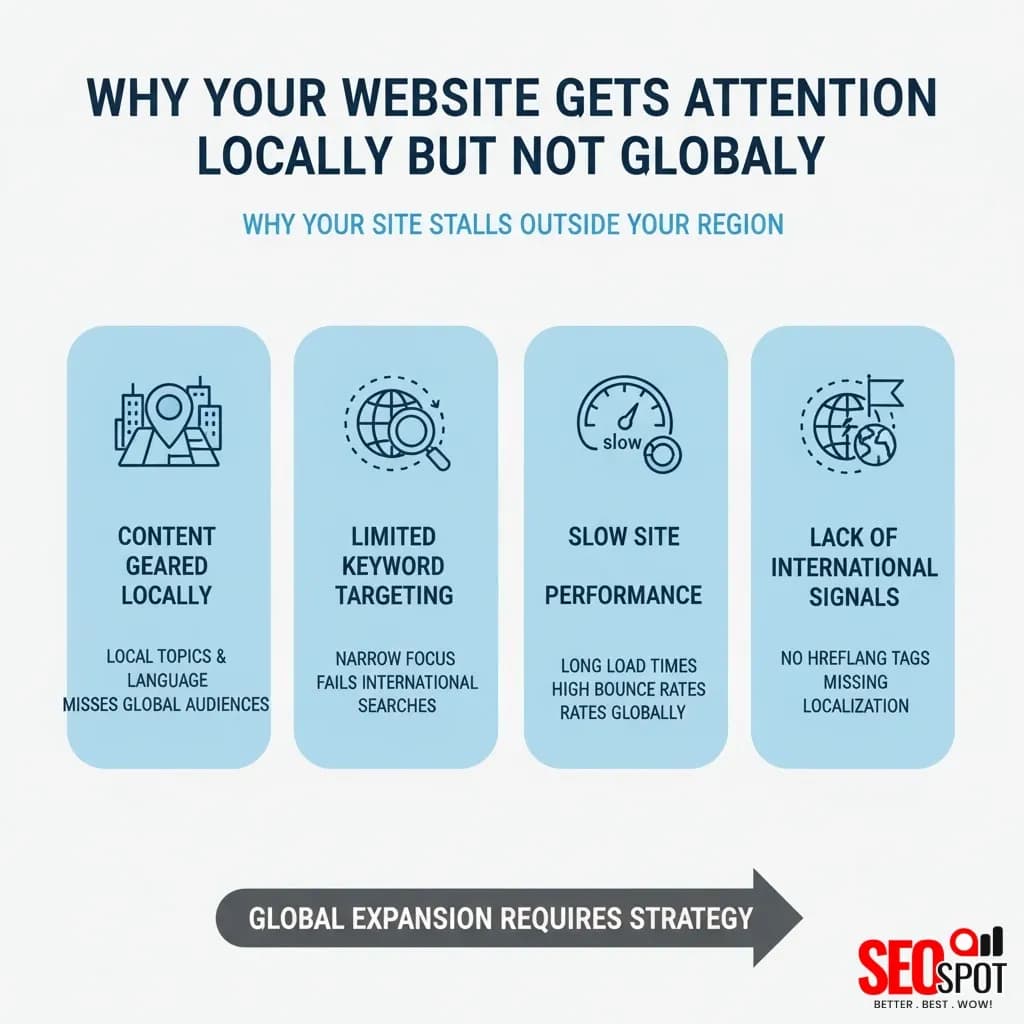 Why Your Site Stalls Outside Your Region